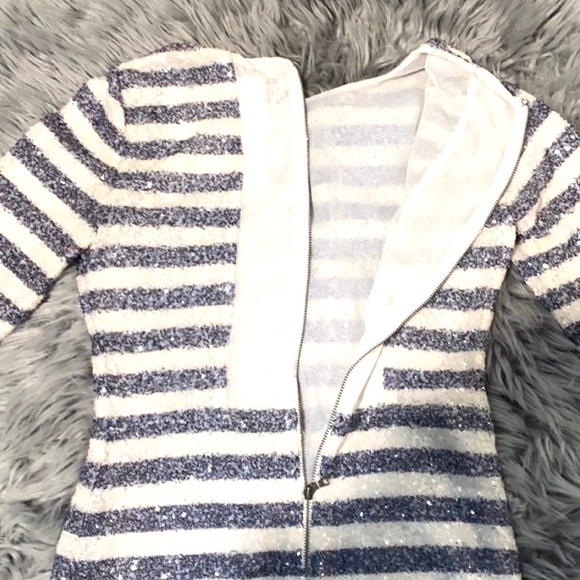 Alice and Olivia sequined NYE dress EUC - Picture 8 of 9